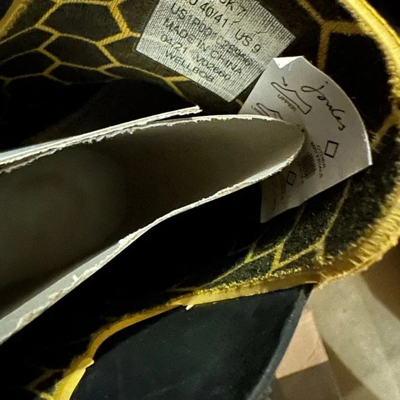 NWOT "Bees" ankle wellibobs  rain boots various szs - Picture 9 of 9